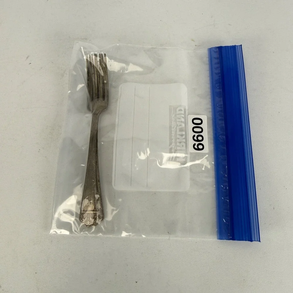 2 DINNER FORKS MONROE SILVER CO. THREE PATTERN SILVERPLATE  7 1/4